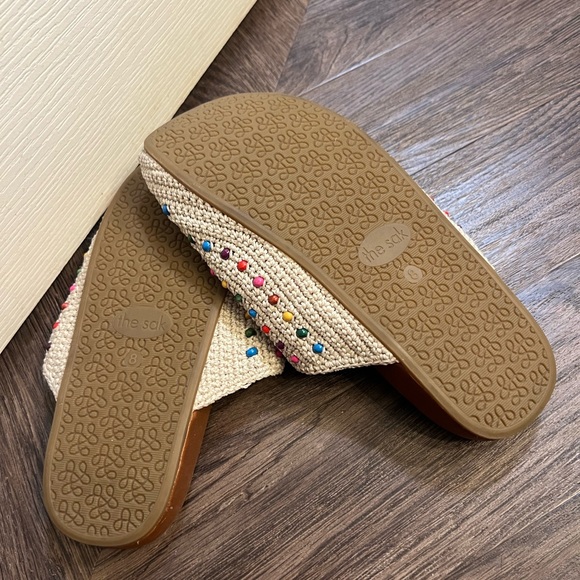 The Sak Bolinas Clog - Colorful Beaded Slip-On Mules - Picture 3 of 3